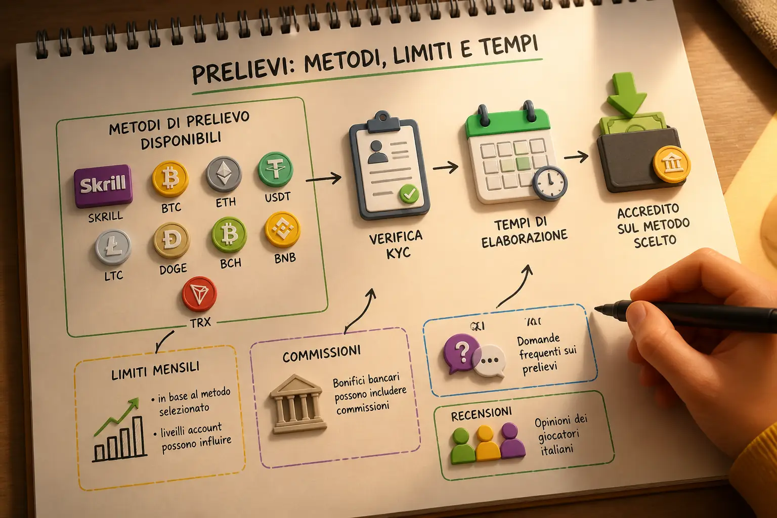 Rocky Spin prelievo: metodi, limiti e tempi visual guide for RockySpin Casino